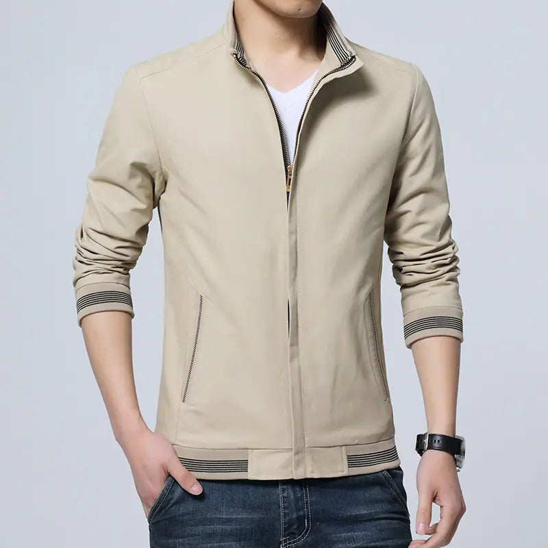 Men's Casual Business Lightweight Jacket - Plus Size