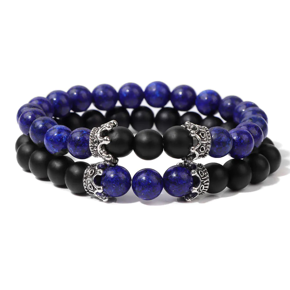 Artisan Natural Stone Bracelet Set