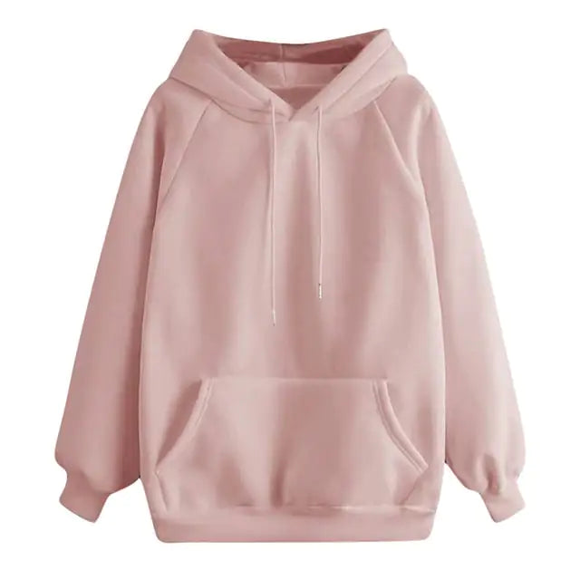 Chic Solid Women's Hoodie