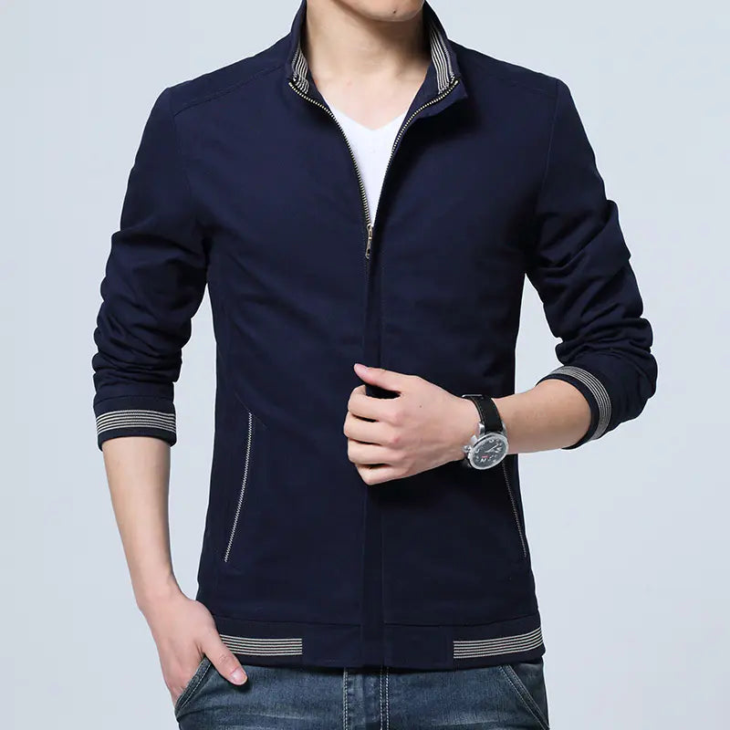 Men's Casual Business Lightweight Jacket - Plus Size