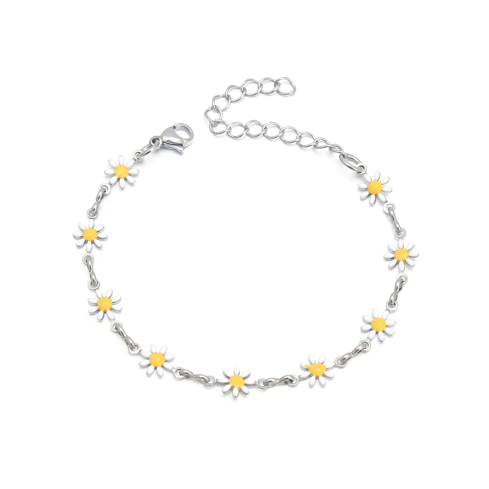 Chic Blossom Silver Bracelet