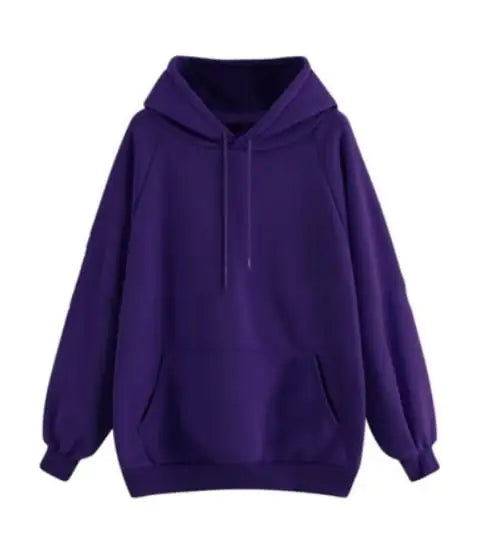 Chic Solid Women's Hoodie