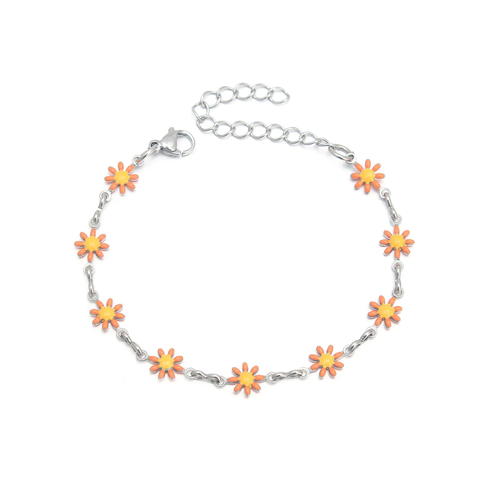 Chic Blossom Silver Bracelet