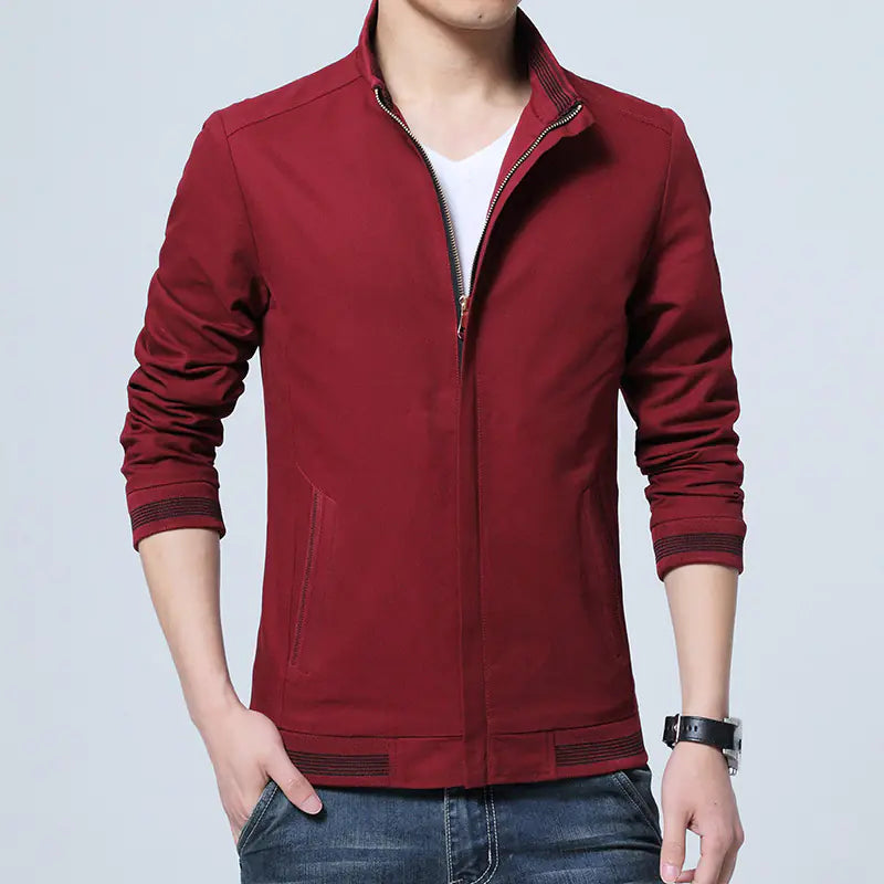Men's Casual Business Lightweight Jacket - Plus Size