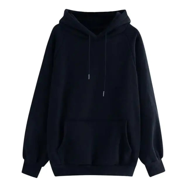 Chic Solid Women's Hoodie