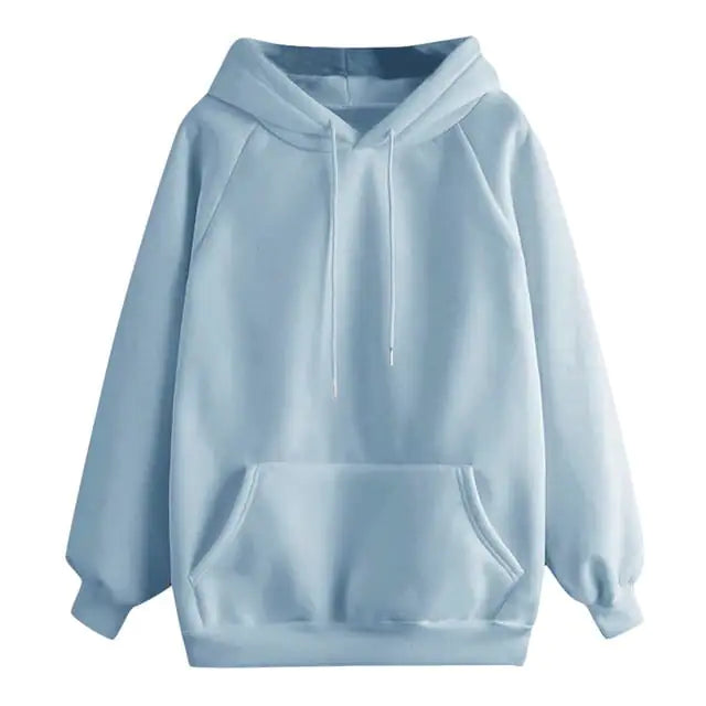 Chic Solid Women's Hoodie