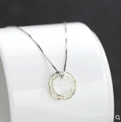 S925 Silver Leaf Pendant Necklace