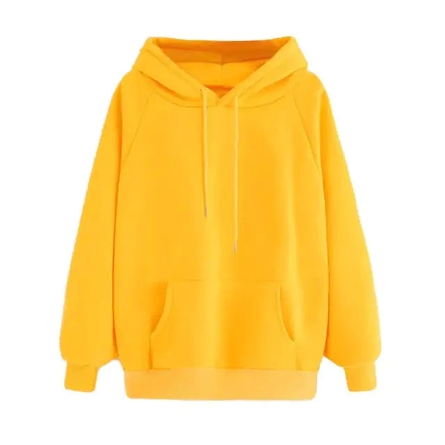 Chic Solid Women's Hoodie