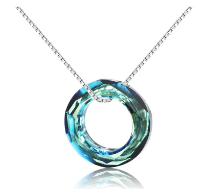 S925 Silver Leaf Pendant Necklace