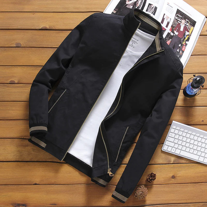 Men's Casual Business Lightweight Jacket - Plus Size
