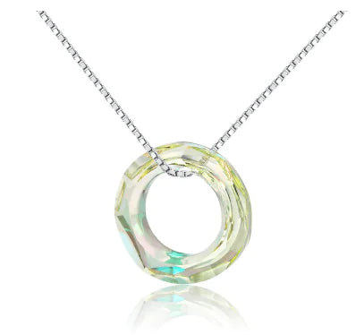 S925 Silver Leaf Pendant Necklace