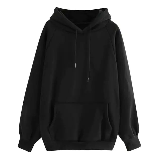 Chic Solid Women's Hoodie