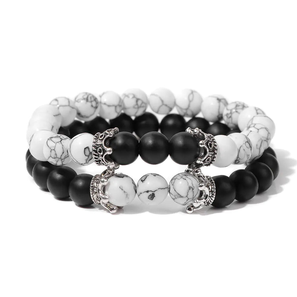 Artisan Natural Stone Bracelet Set