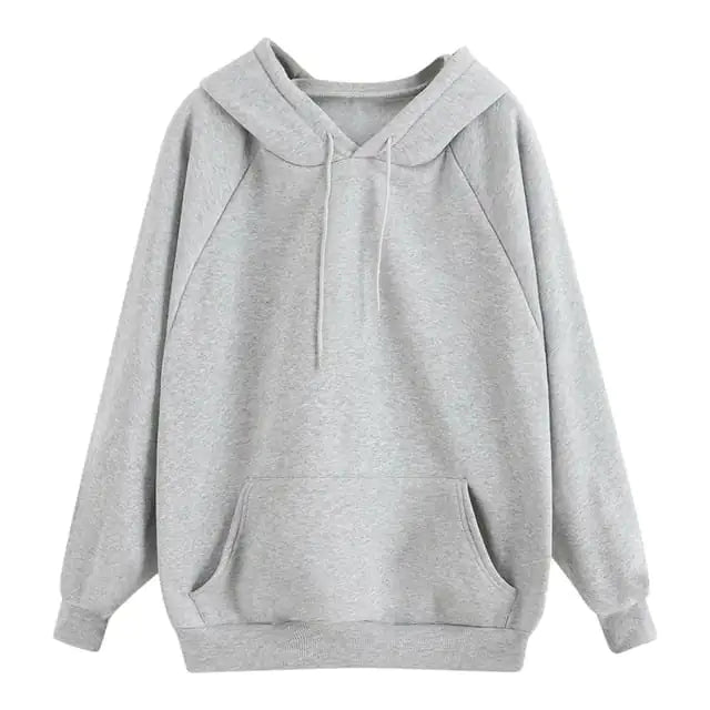 Chic Solid Women's Hoodie
