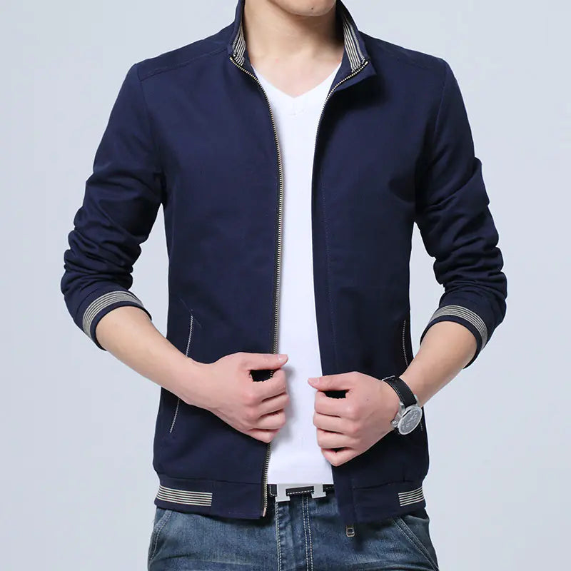 Men's Casual Business Lightweight Jacket - Plus Size